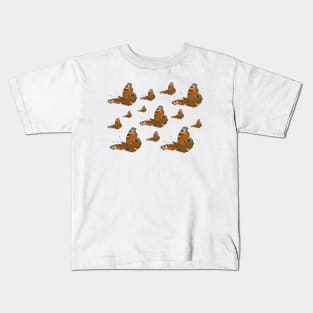 Viele Schmetterlinge Kids T-Shirt